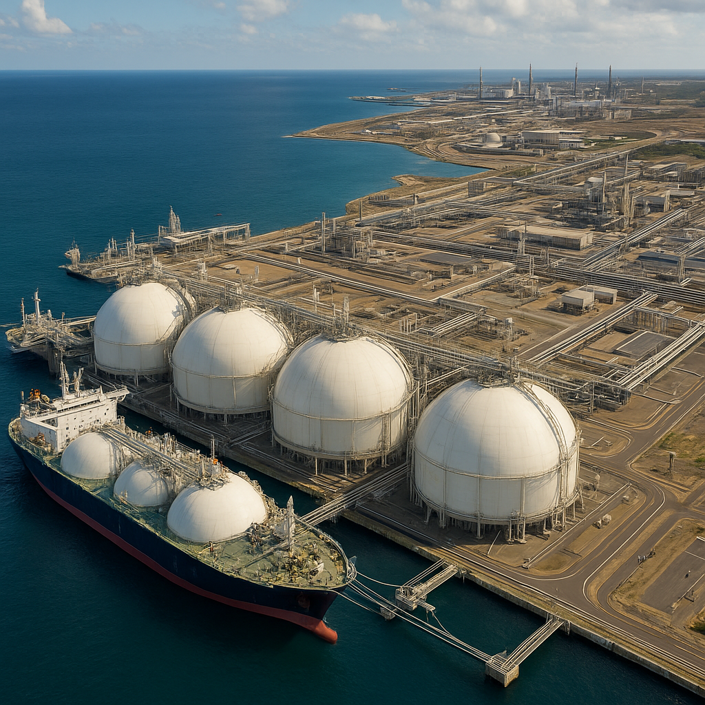 Największe zakłady LNG