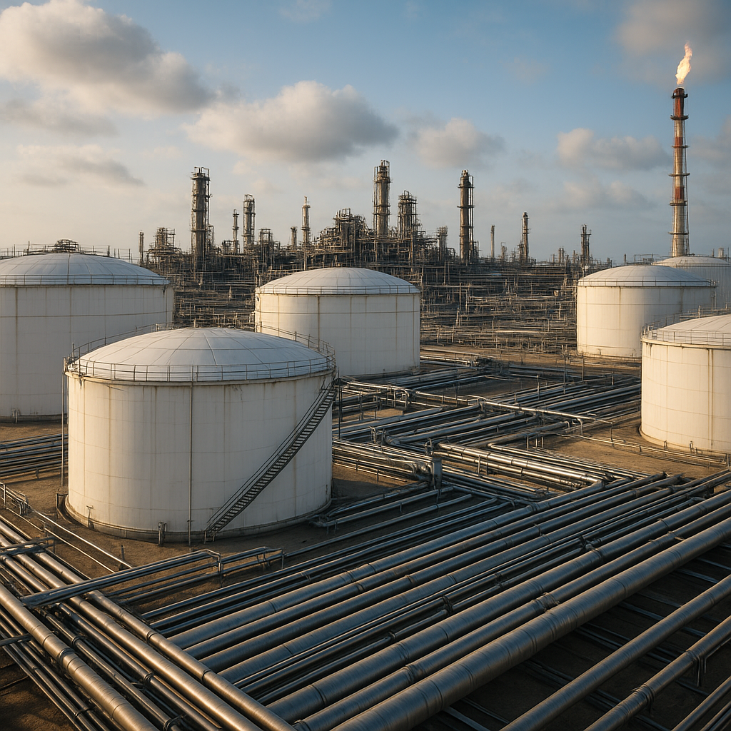 Największe magazyny ropy i gazu