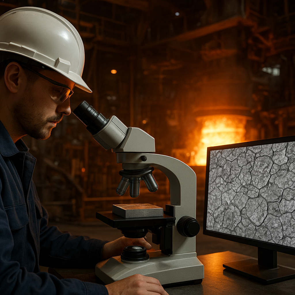 Znaczenie badań mikrostruktury dla jakości stali