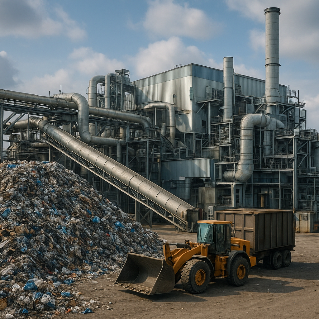 Największe zakłady przetwórstwa odpadów przemysłowych
