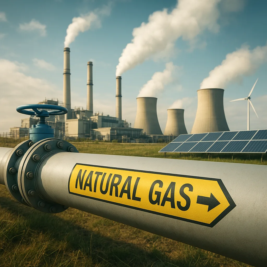 Gaz ziemny jako paliwo przejściowe w transformacji energetycznej