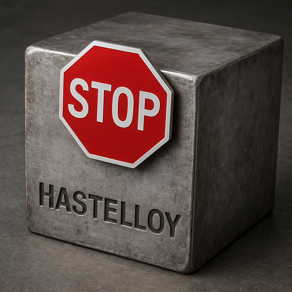 Stop niklu Hastelloy – metal – zastosowanie w przemyśle