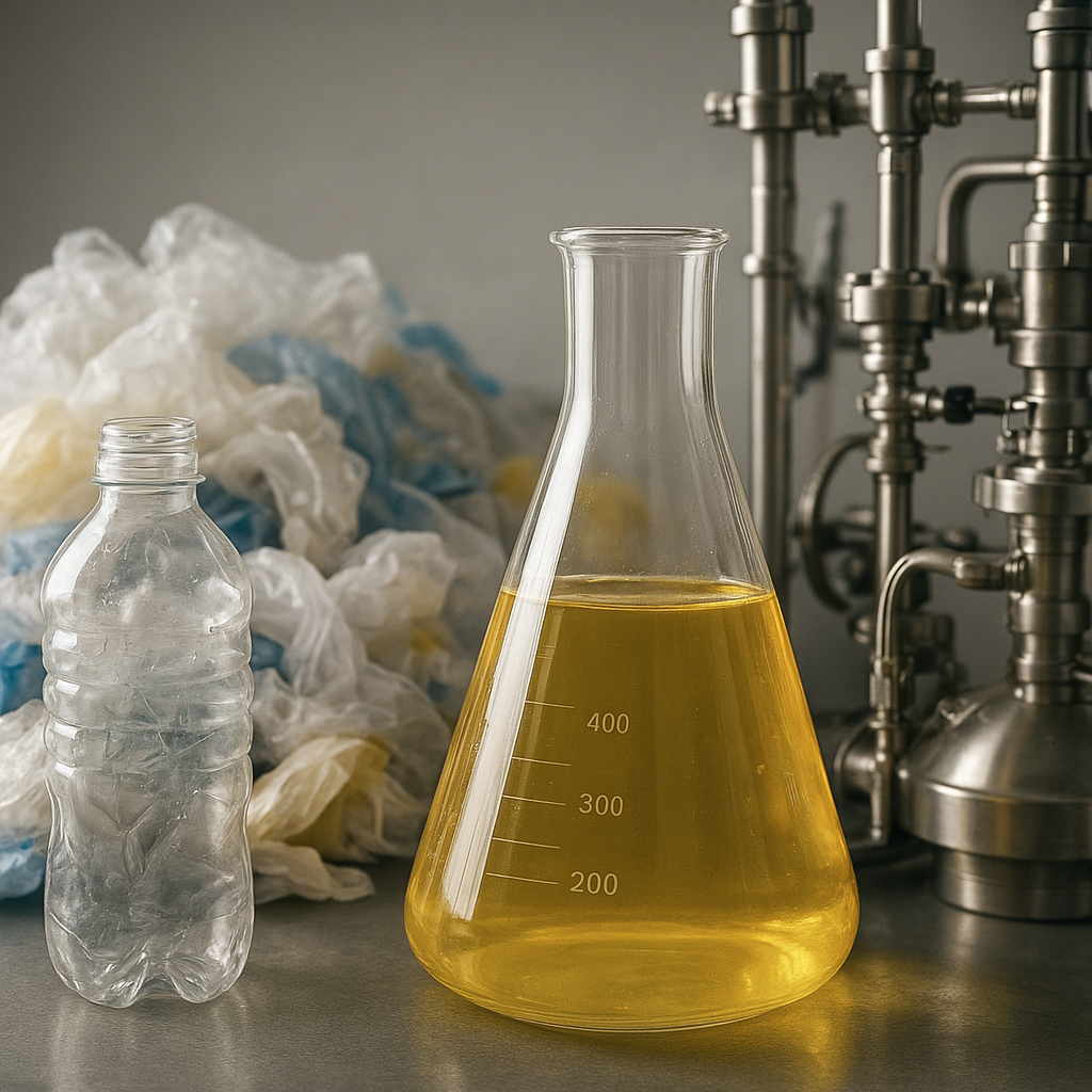 Recykling chemiczny tworzyw sztucznych