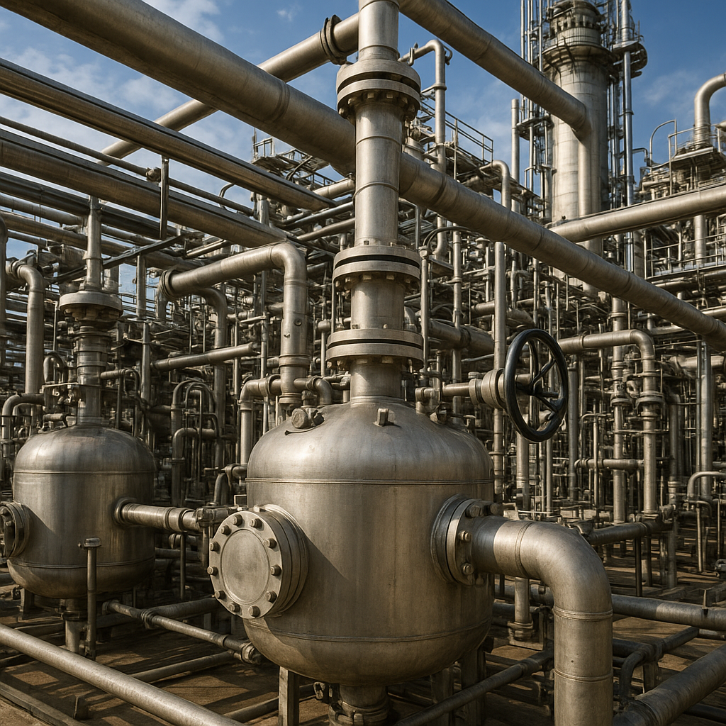 Reaktory przepływowe w produkcji chemicznej