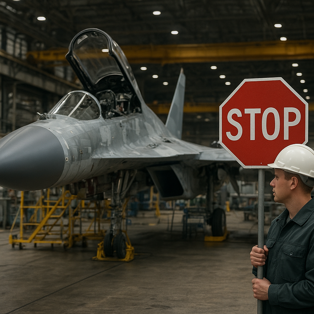 Stop tytanu w produkcji lotniczych systemów bojowych