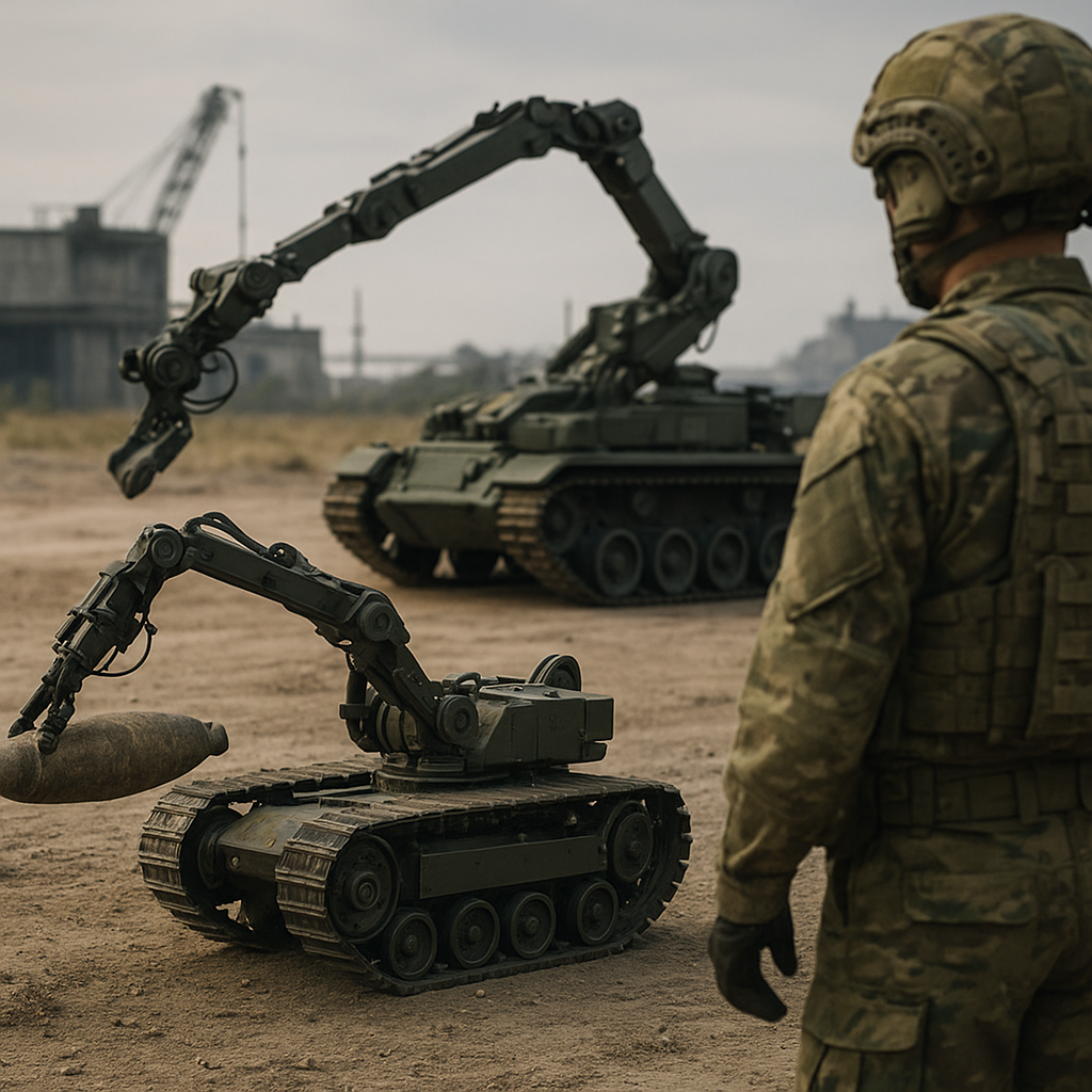 Wojskowe systemy robotyczne do zadań saperskich