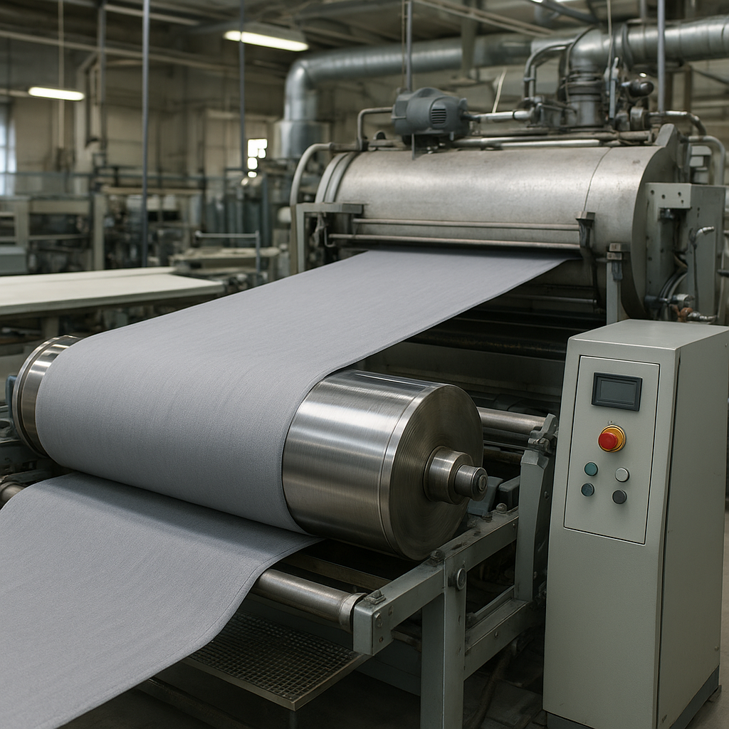 Urządzenia do uszlachetniania tkanin