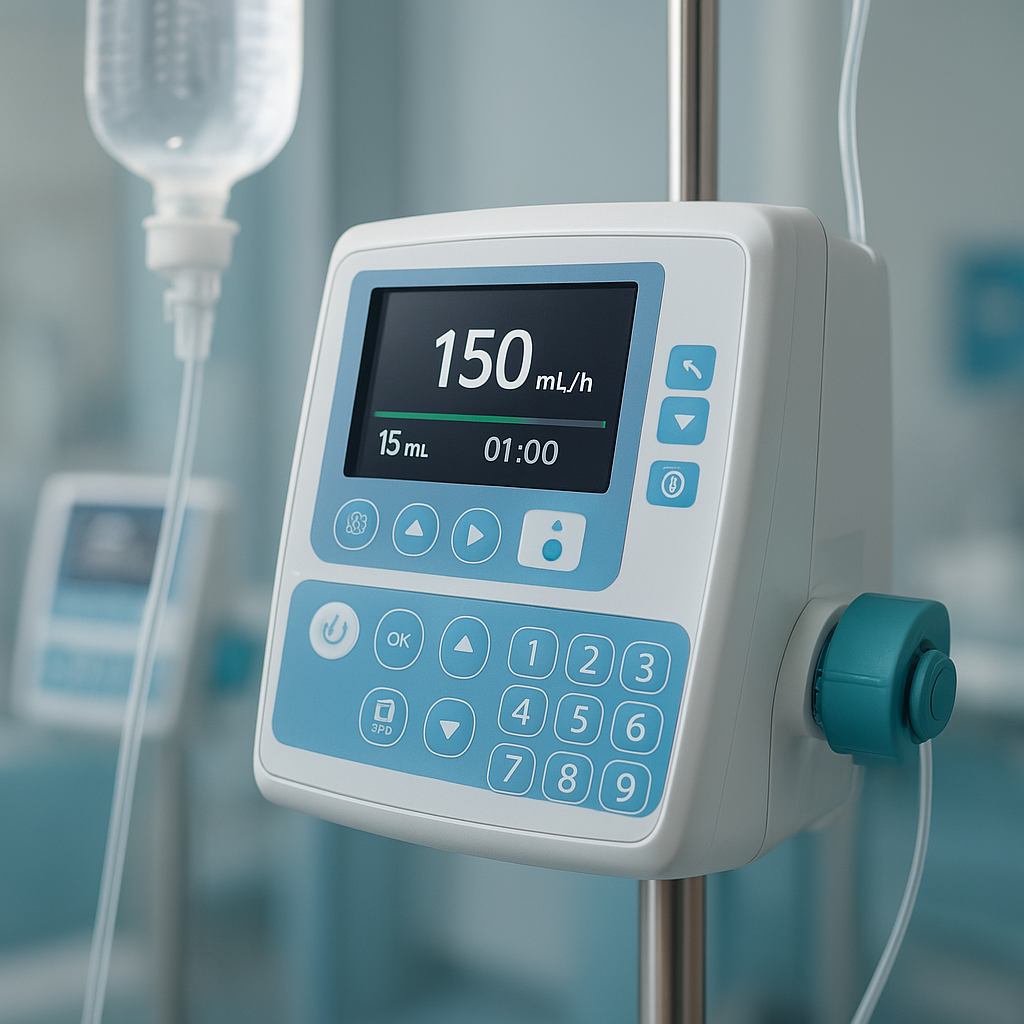 Nowoczesne pompy infuzyjne – bezpieczeństwo i funkcjonalność