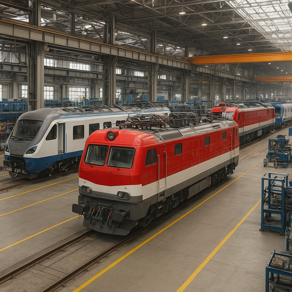 Największe fabryki sprzętu kolejowego