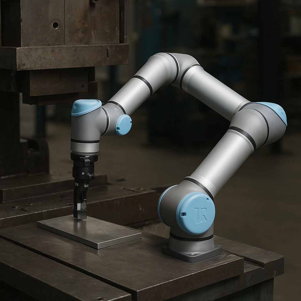 UR10e – Universal Robots – przemysł metalowy – robot