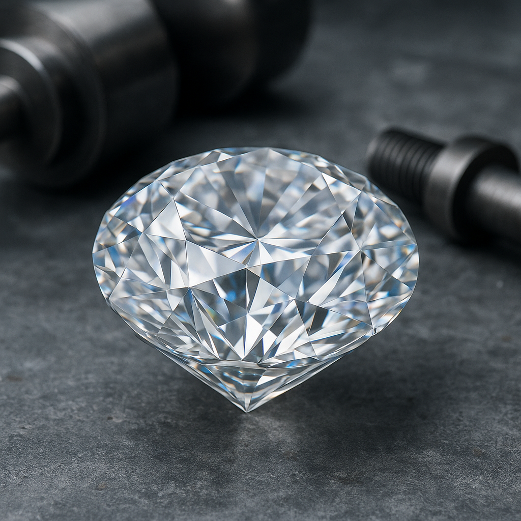 Diament syntetyczny – materiał supertwardy – zastosowanie w przemyśle