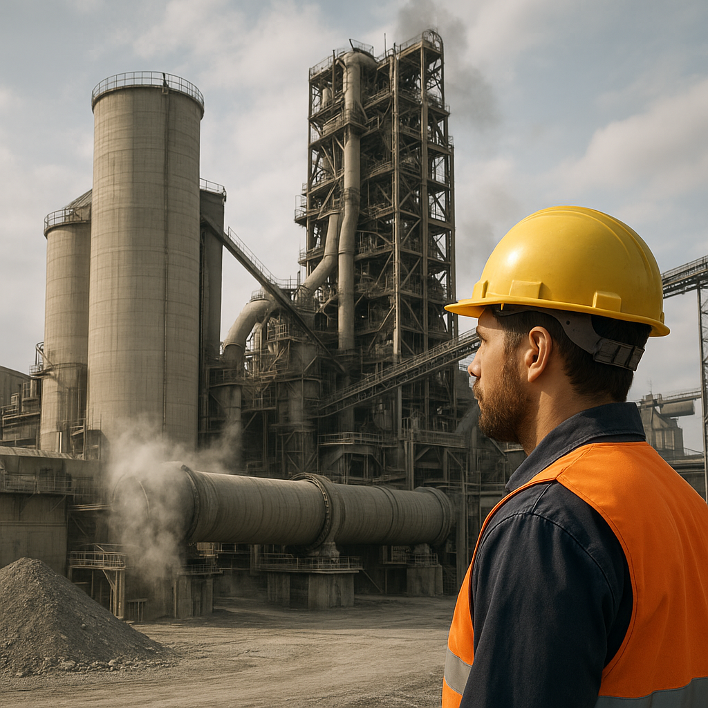 Bezpieczeństwo pracy w cementowniach – analiza zagrożeń