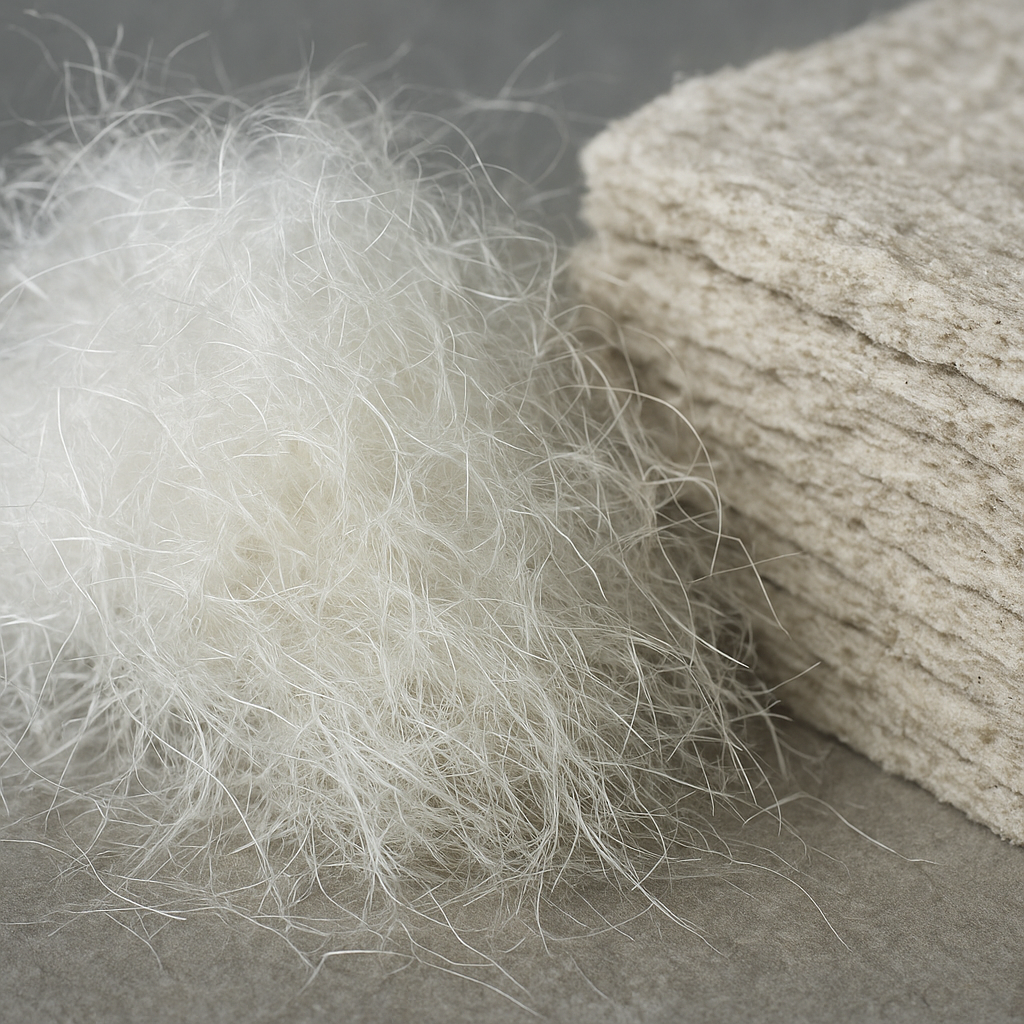 Włókno krzemionkowe – włókno mineralne – zastosowanie w przemyśle