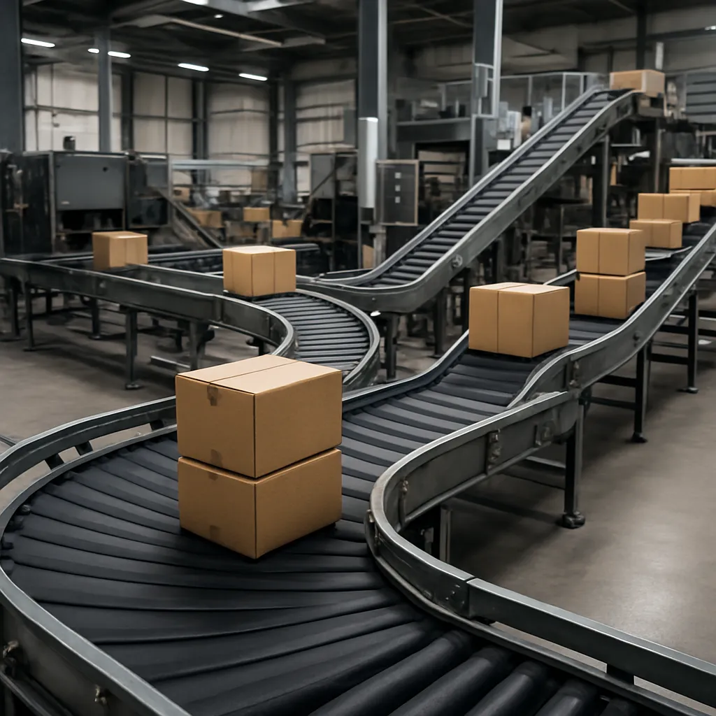 Nowoczesne przenośniki taśmowe w logistyce wewnętrznej