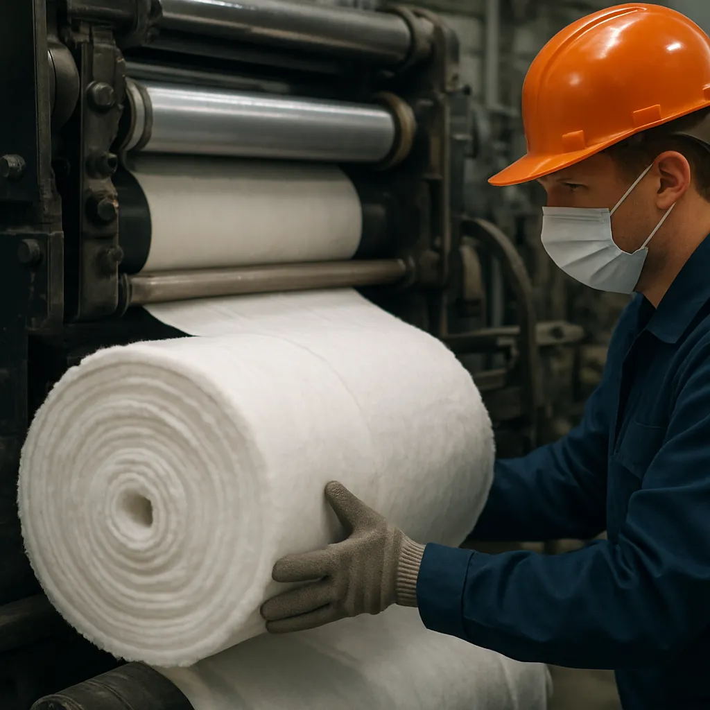 Włókna ceramiczne w przemyśle ciężkim