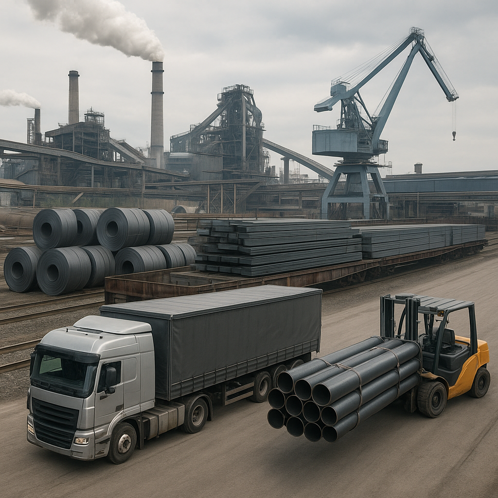 Logistyka i transport wyrobów stalowych
