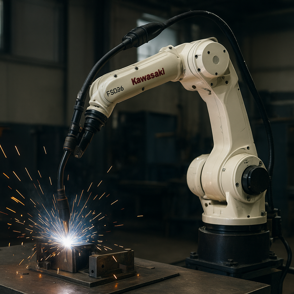 FS06L – Kawasaki – przemysł spawalniczy – robot