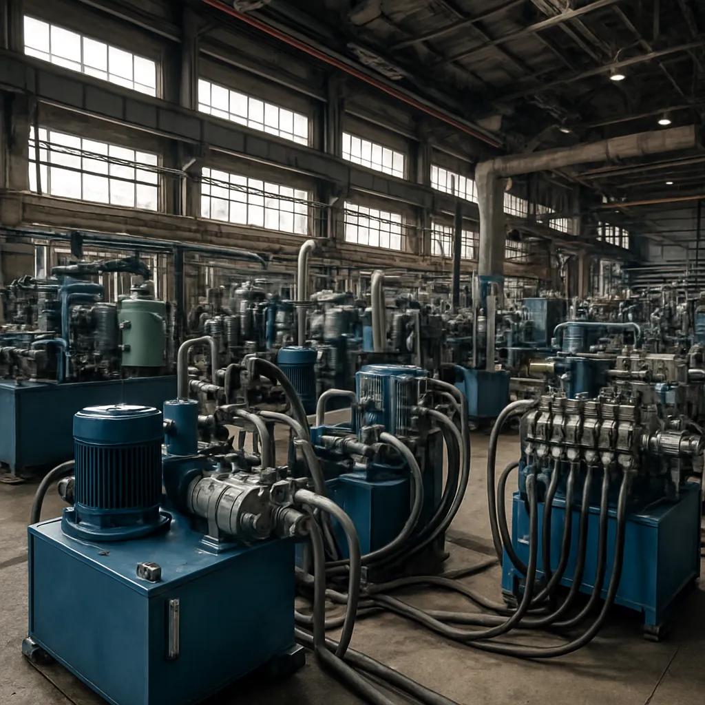 Największe fabryki hydrauliki przemysłowej