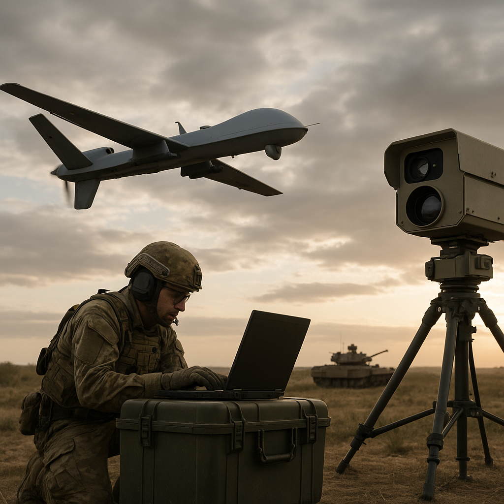 Systemy obserwacji pola walki z wykorzystaniem dronów