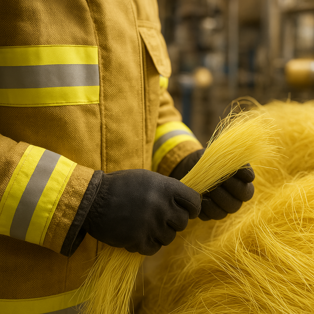 Włókna aramidowe w odzieży ochronnej
