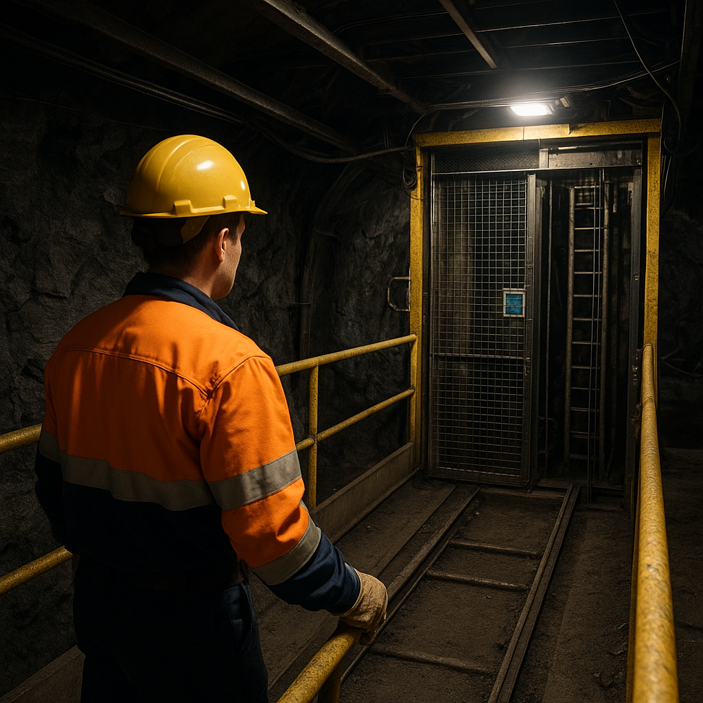 Bezpieczeństwo korytarzy i szybów w kopalniach