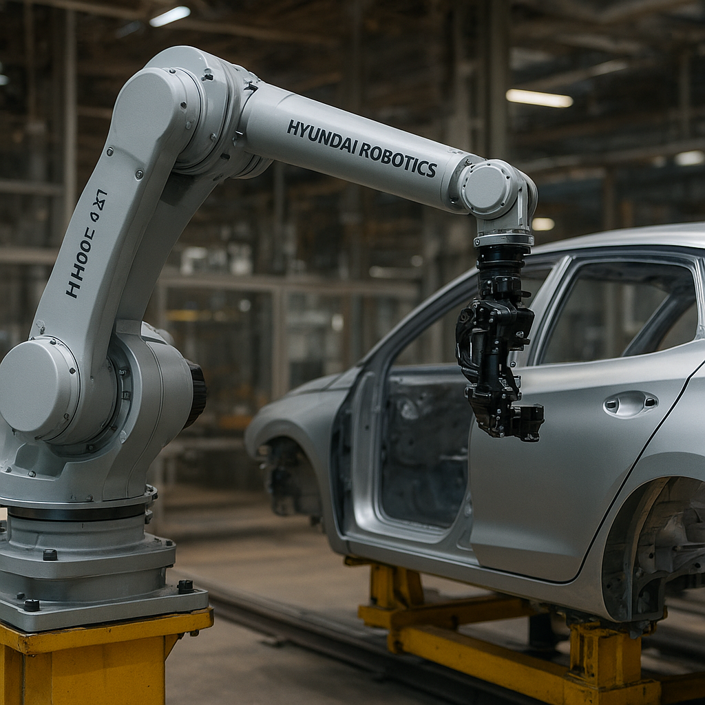 HH020L – Hyundai Robotics – przemysł motoryzacyjny – robot