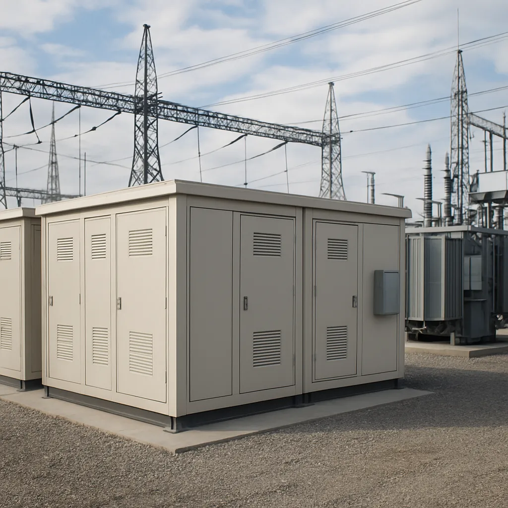 Modularne stacje transformatorowe dla przemysłu