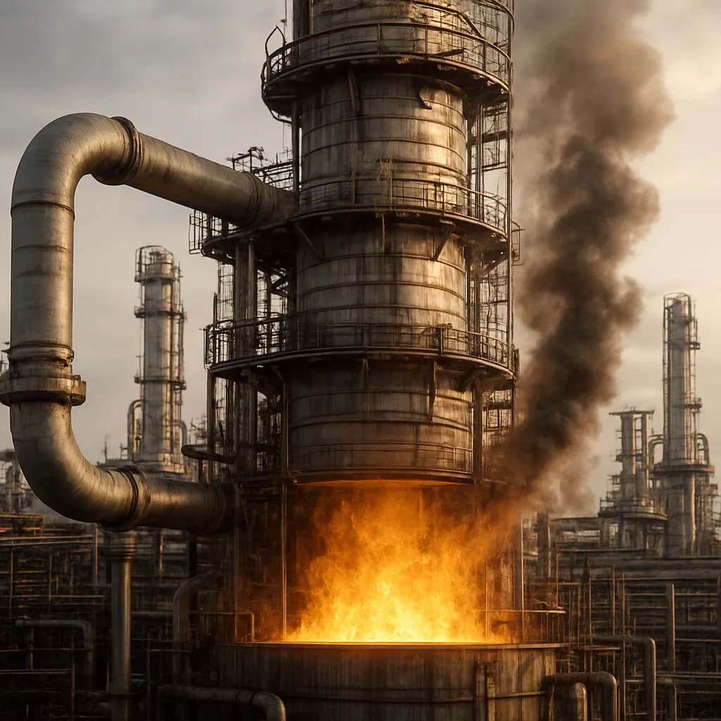 Destylacja ropy – kluczowy proces dla chemii przemysłowej