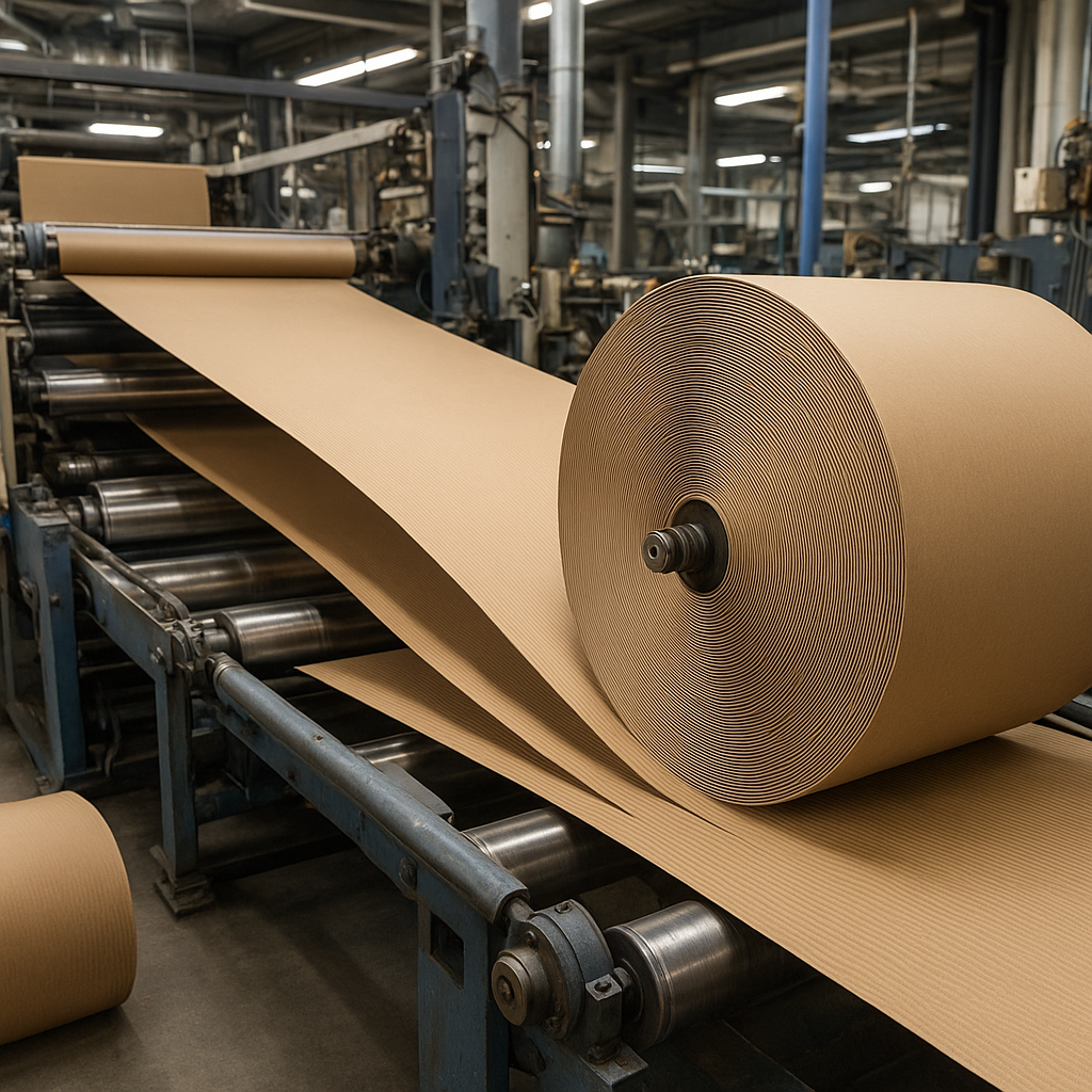 Technologie produkcji tektury falistej