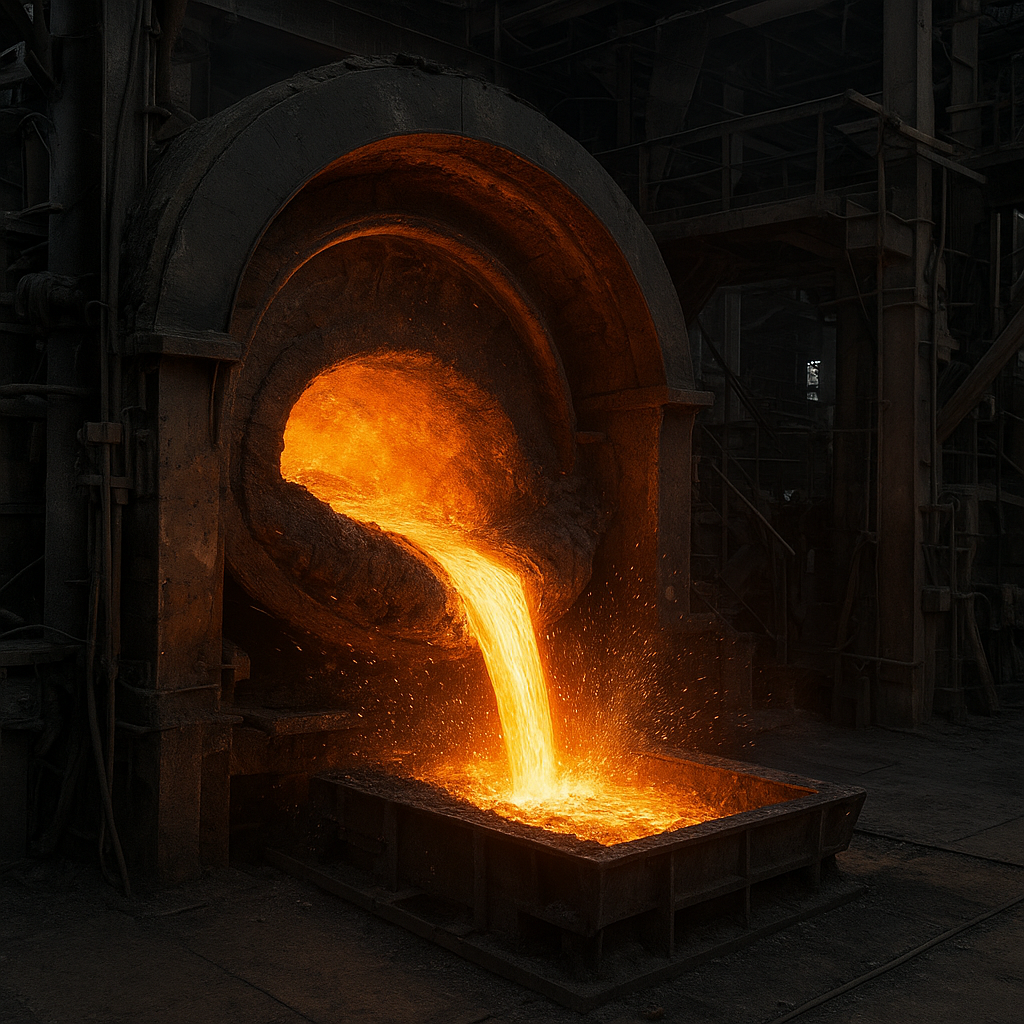 Piec hutniczy łukowy – budowa i zasada działania