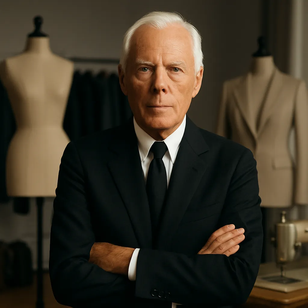 Giorgio Armani – moda i produkcja luksusowa