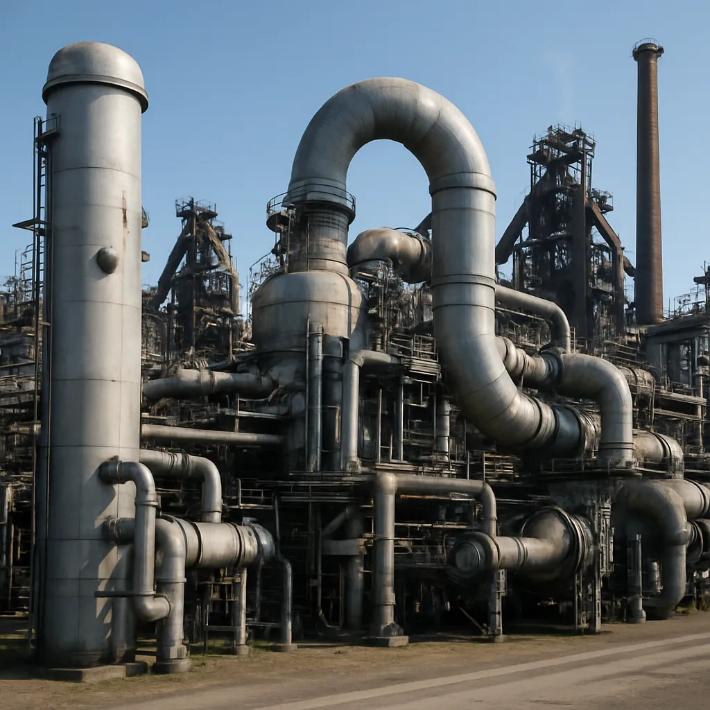 Instalacje do obróbki gazów wielkopiecowych