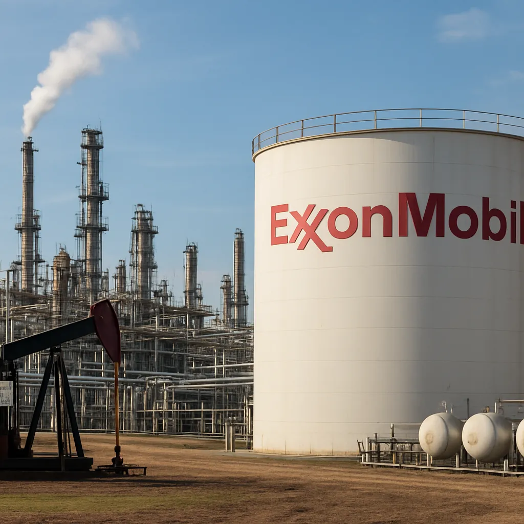 Historia firmy ExxonMobil – przemysł naftowy, petrochemia