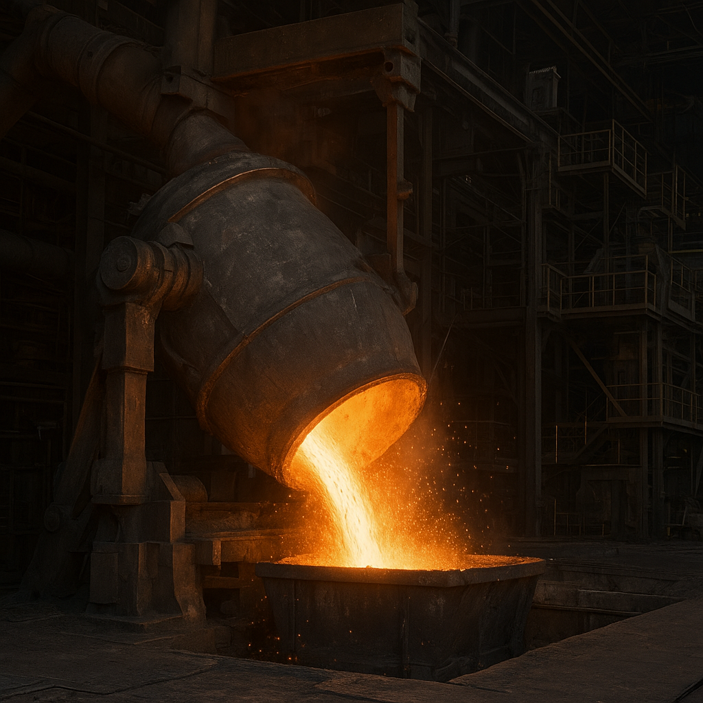 Konwertor tlenowy – znaczenie w procesie stalowniczym