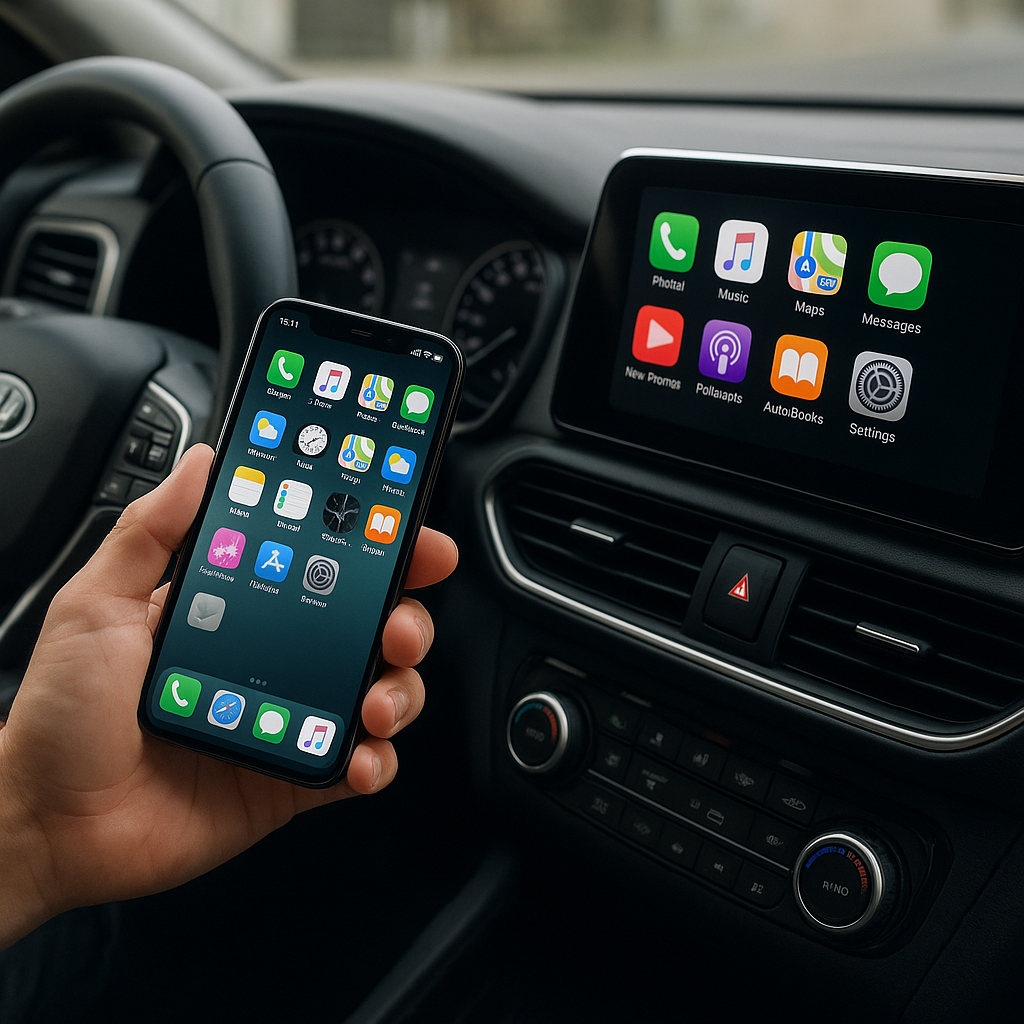 Integracja smartfonów z systemami pokładowymi