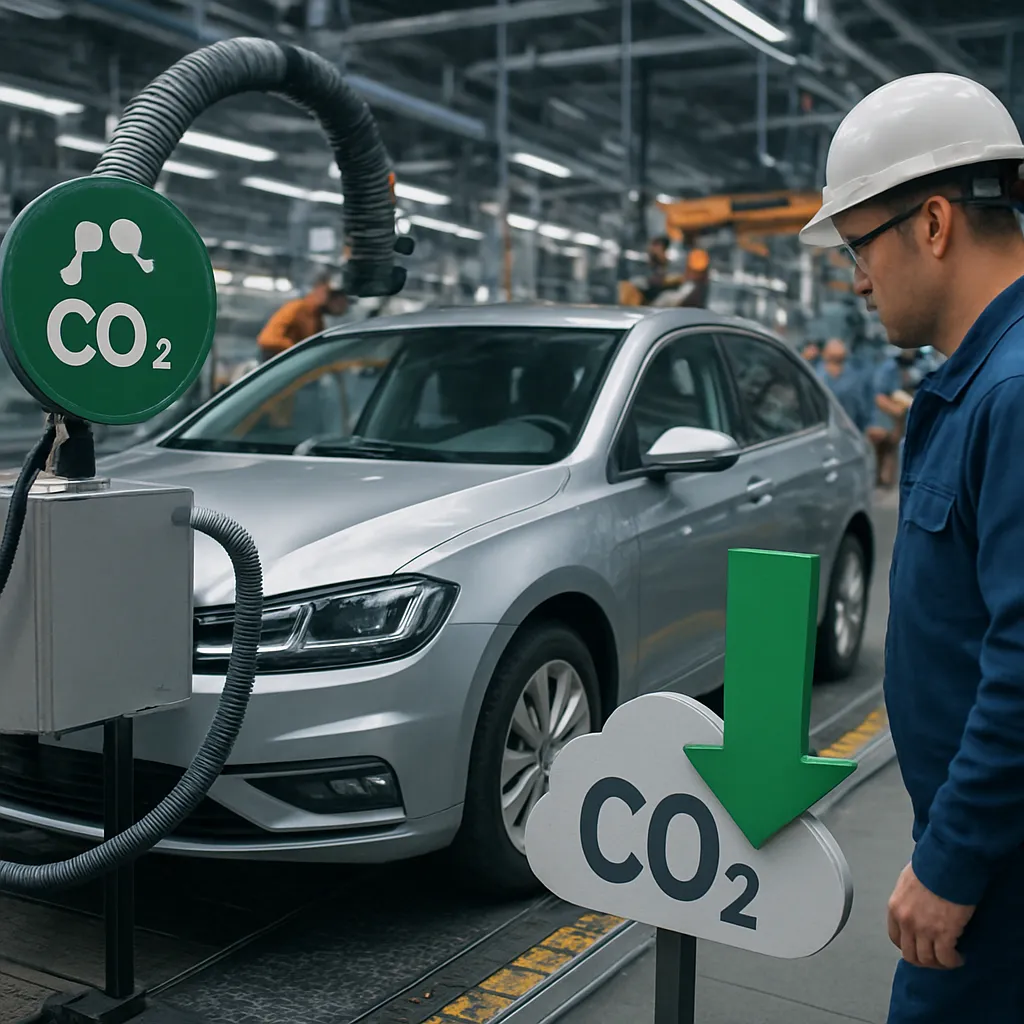 Strategie redukcji śladu węglowego w produkcji aut