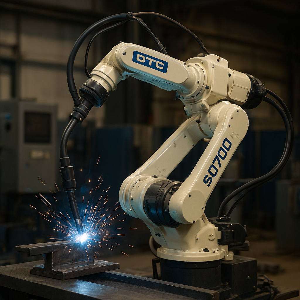 SD700 – OTC Daihen – przemysł spawalniczy – robot