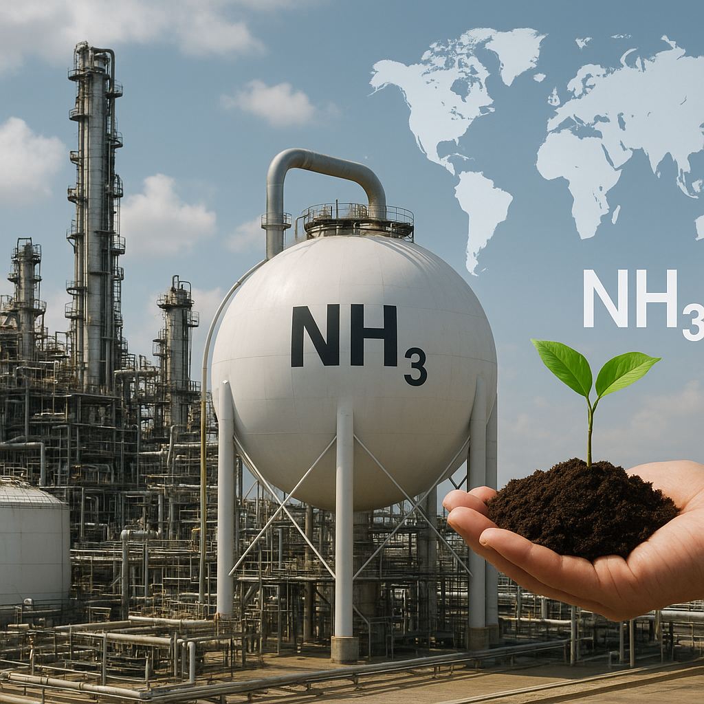 Produkcja i zastosowanie amoniaku w skali globalnej