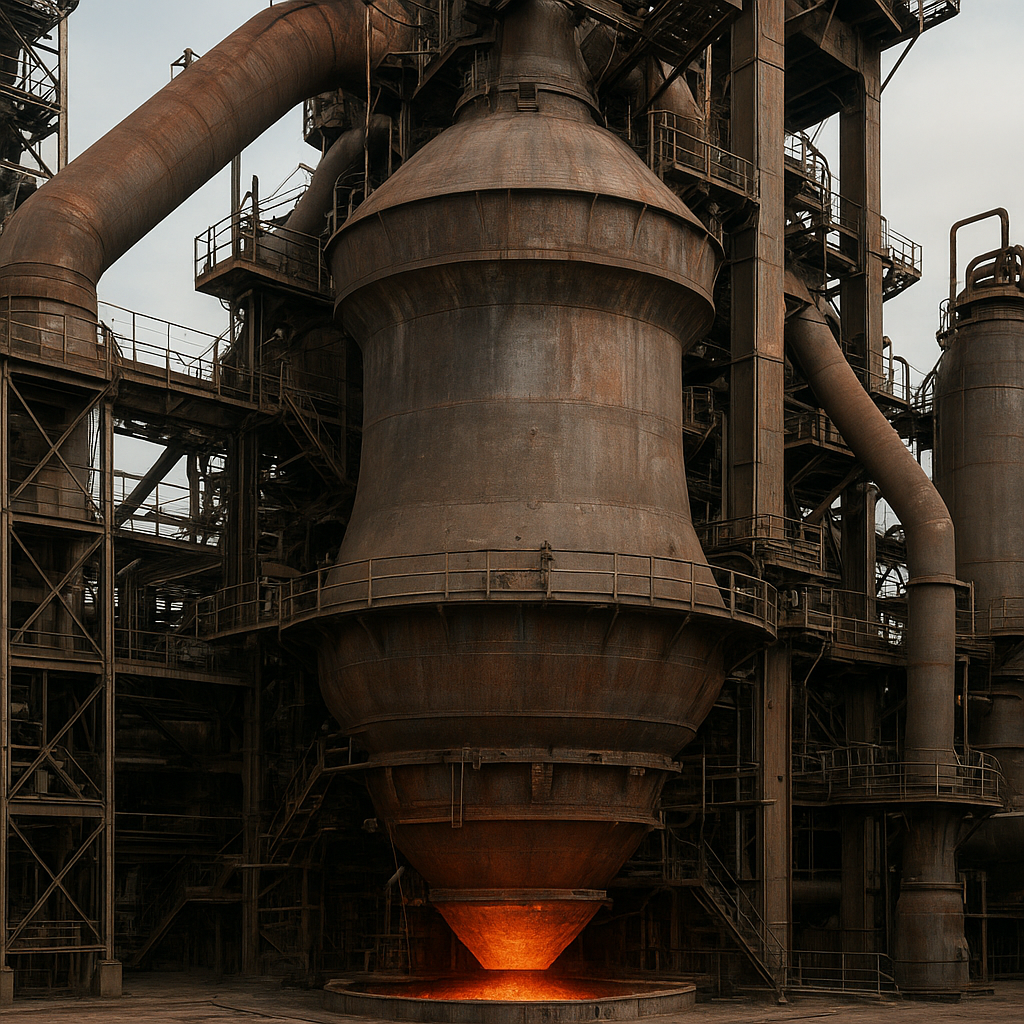 Wielki piec – omówienie kluczowych elementów konstrukcji