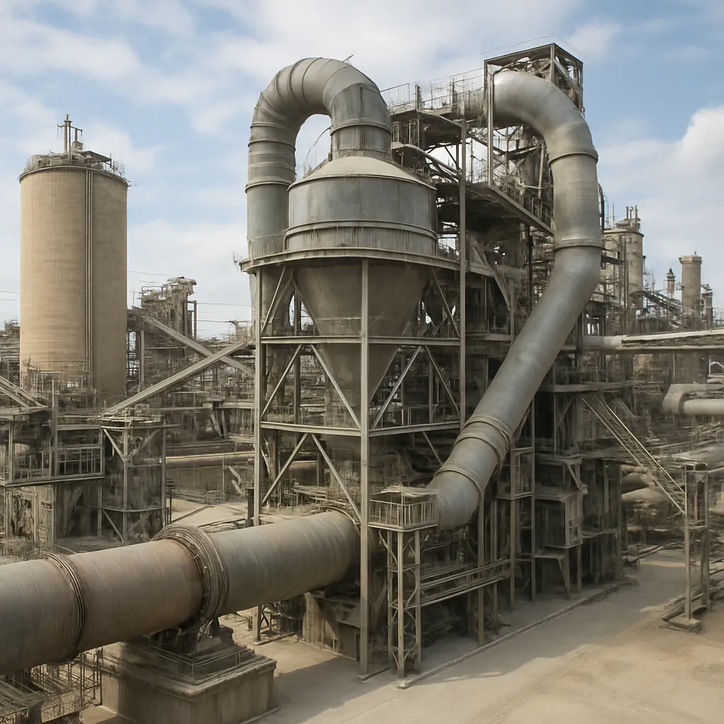 Budowa i eksploatacja cyklonów w układach susząco-mielących