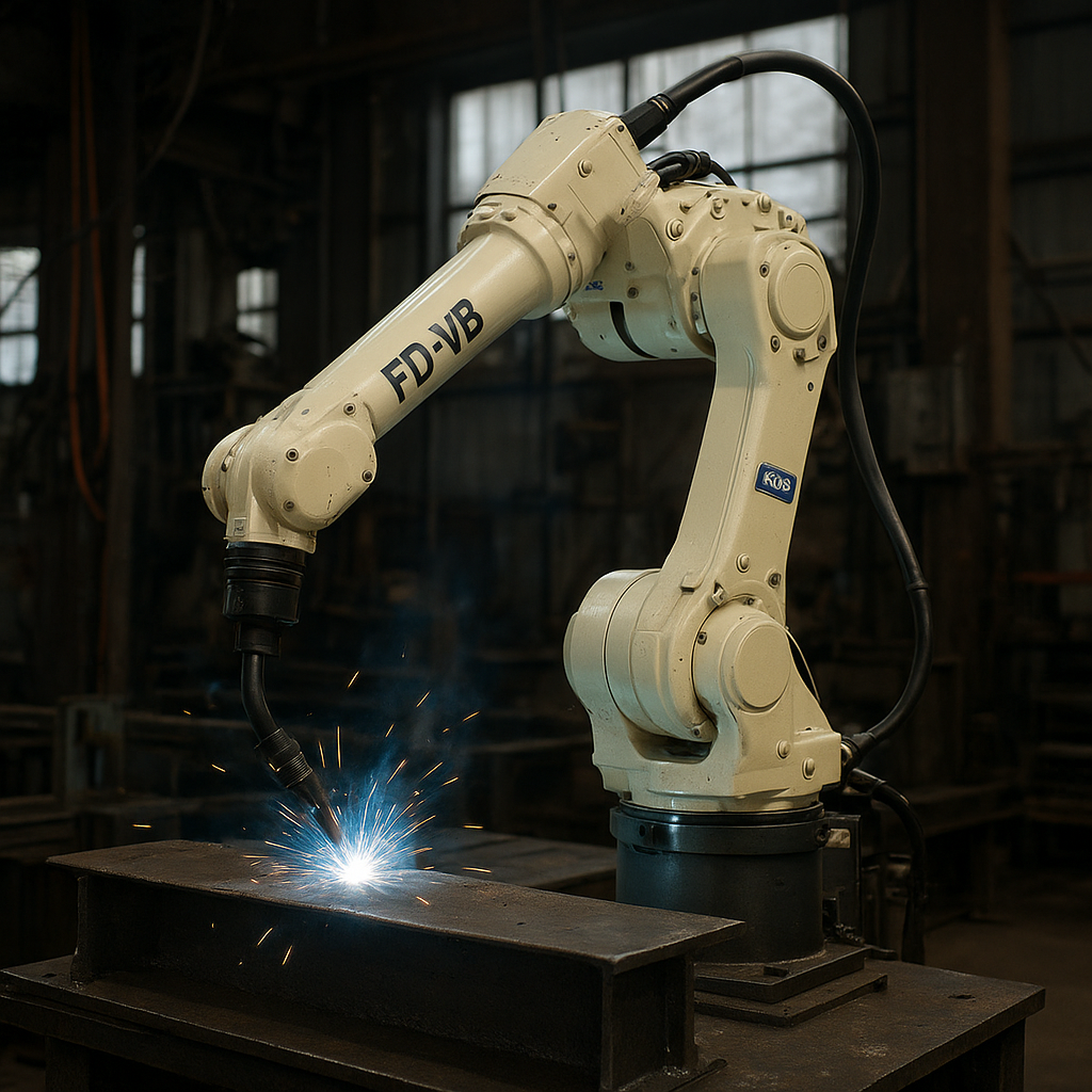 FD-V8 – OTC Daihen – przemysł metalowy – robot