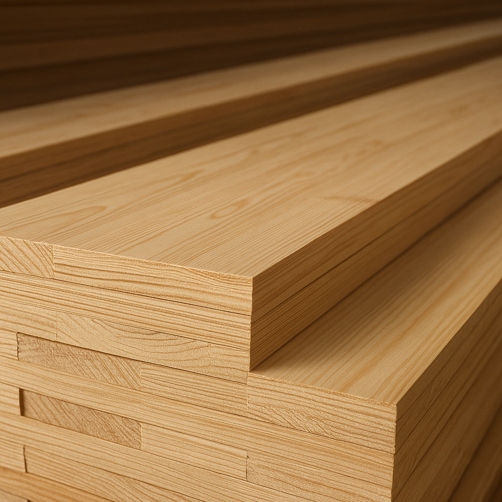 Drewno klejone BSH – materiał drewnopochodny – zastosowanie w przemyśle