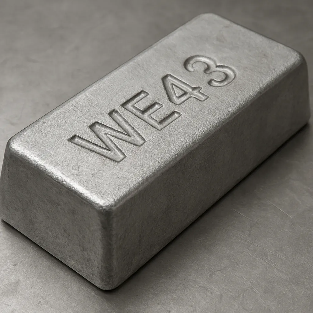 Stop magnezu WE43 – metal – zastosowanie w przemyśle