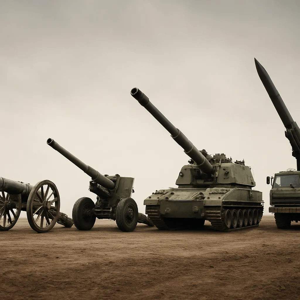 Ewolucja artylerii dalekiego zasięgu