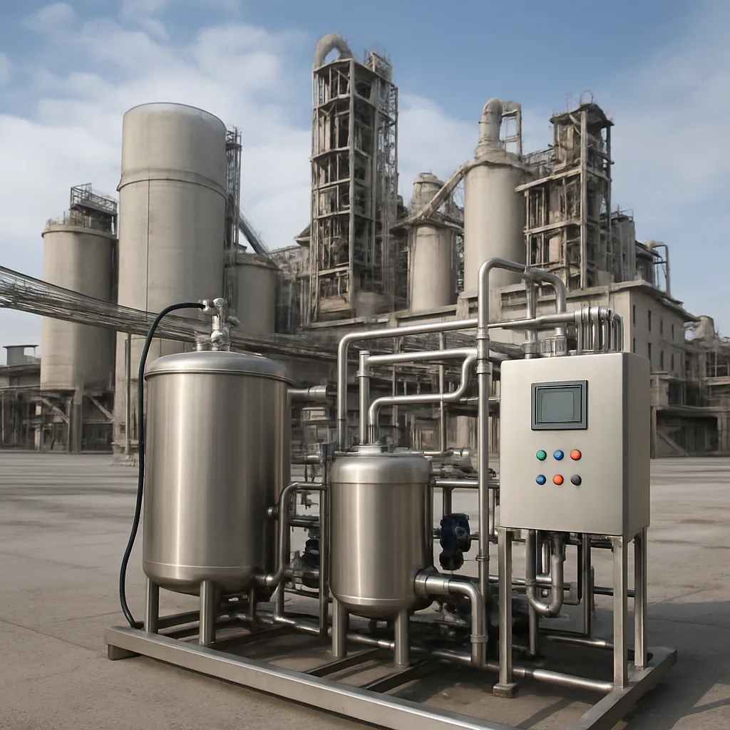 Systemy CIP w utrzymaniu czystości instalacji cementowych