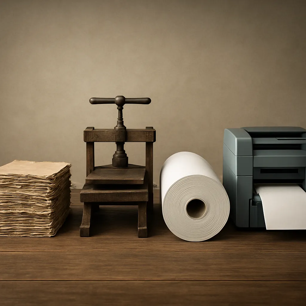 Ewolucja rynku papierów graficznych