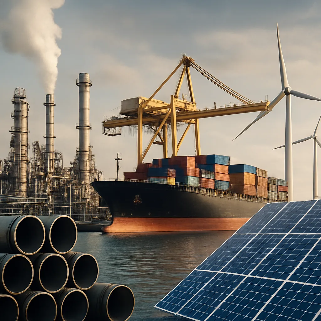 Wpływ globalnych łańcuchów dostaw surowców energetycznych