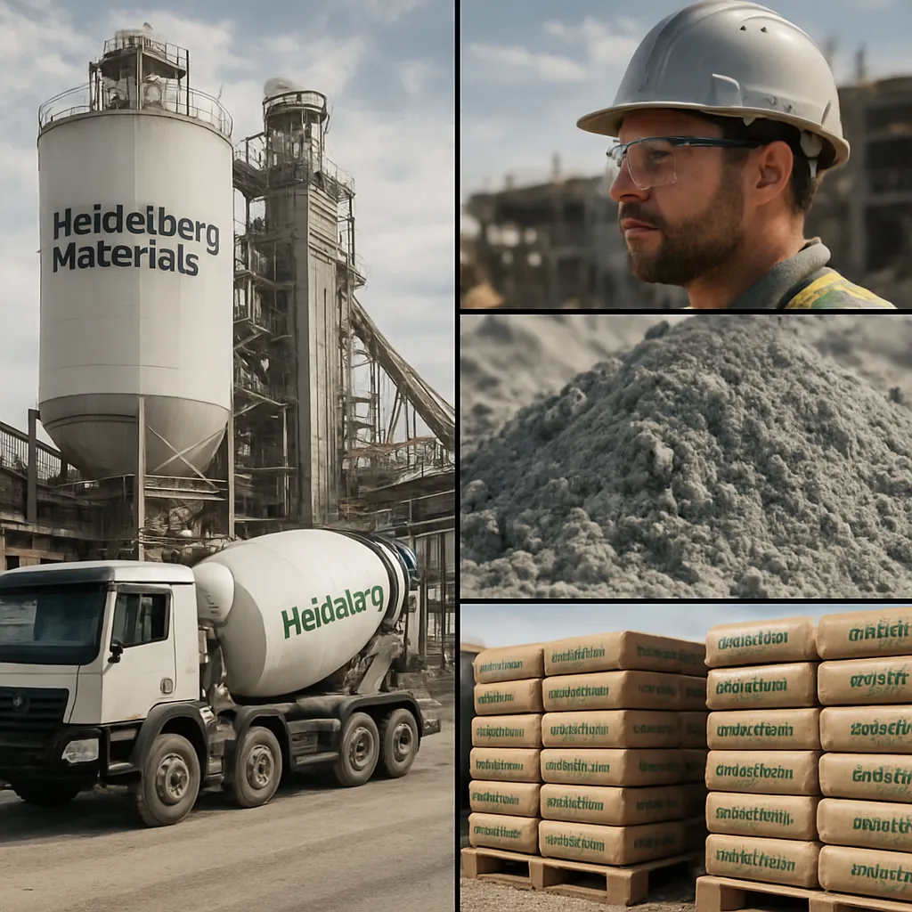 Historia firmy Heidelberg Materials – materiały budowlane, cement