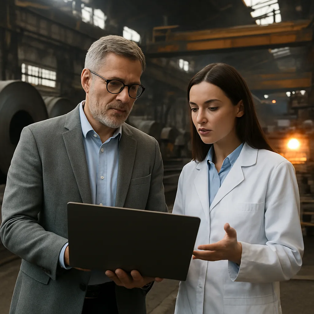 Współpraca nauki z przemysłem stalowym