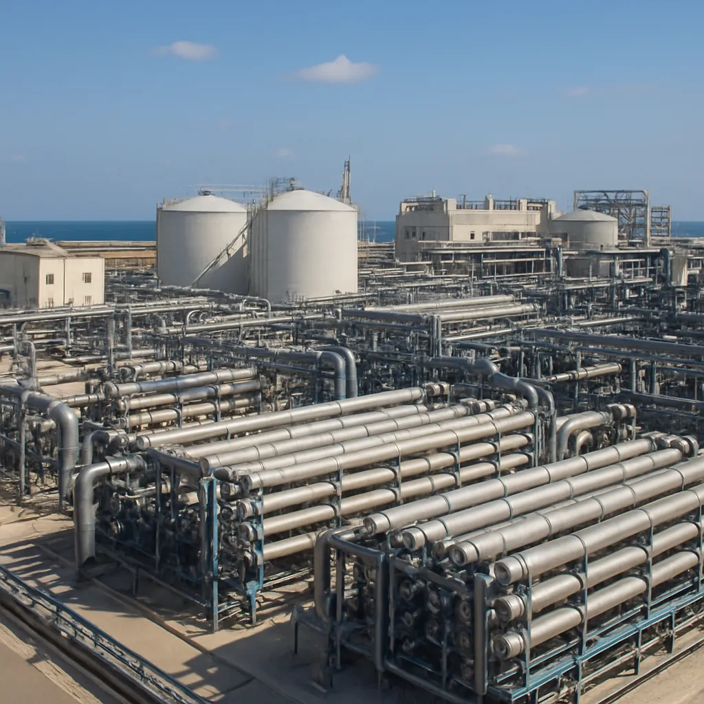 Największe zakłady odsalania wody